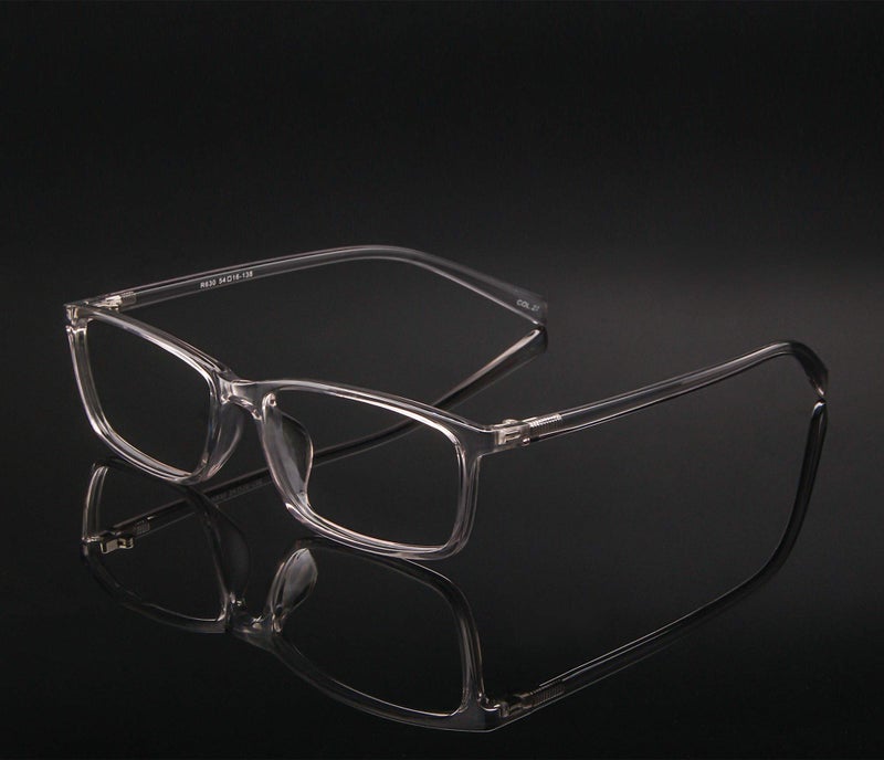 EyeYee Computer Glasses Blue Light Blocking Reader Gaming Screen Digital Eyeglasses Anti Glare Eye Strain Transparent Lens UV Light Weight for Women Men Essential Gaming Gear Magnification 0 - Image 2